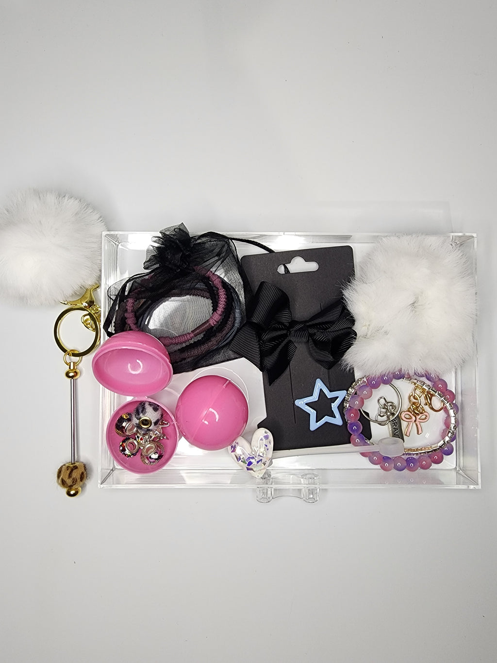 Keychain, Pop ball & Box surprise bundle